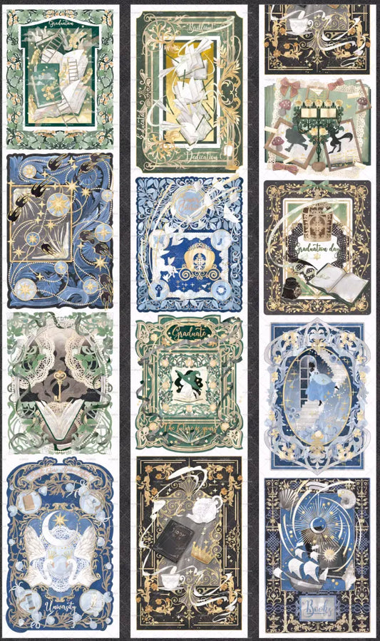 6428-MOODTAPE Studio-6.5x100cm Holographic Silver PET Tape