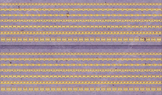 Retro Story Studio-Chains 5x200cm Holographic Gold PET Tape