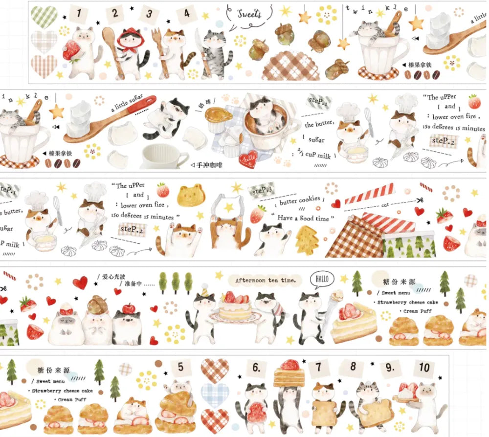 6455-Tang Yuan Studio-4x90cm Glossy PET Tape