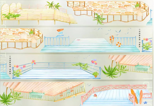 6463-JINGWUZHI Studio-6x115cm Glossy PET Tape