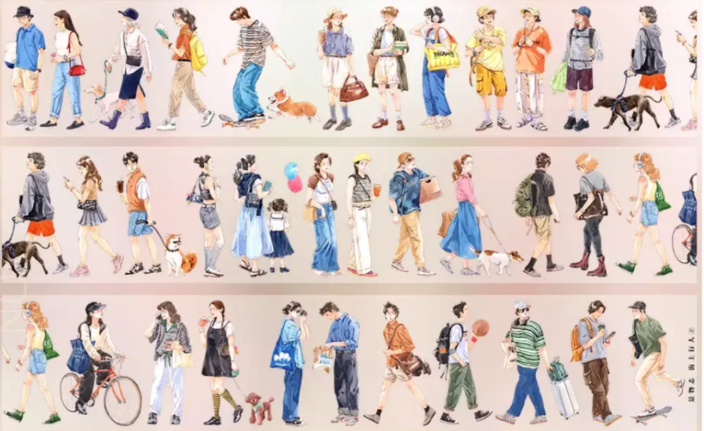 6467-JINGWUZHI Studio-Glossy PET Tape