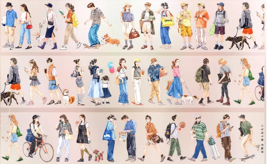 6467-JINGWUZHI Studio-Glossy PET Tape