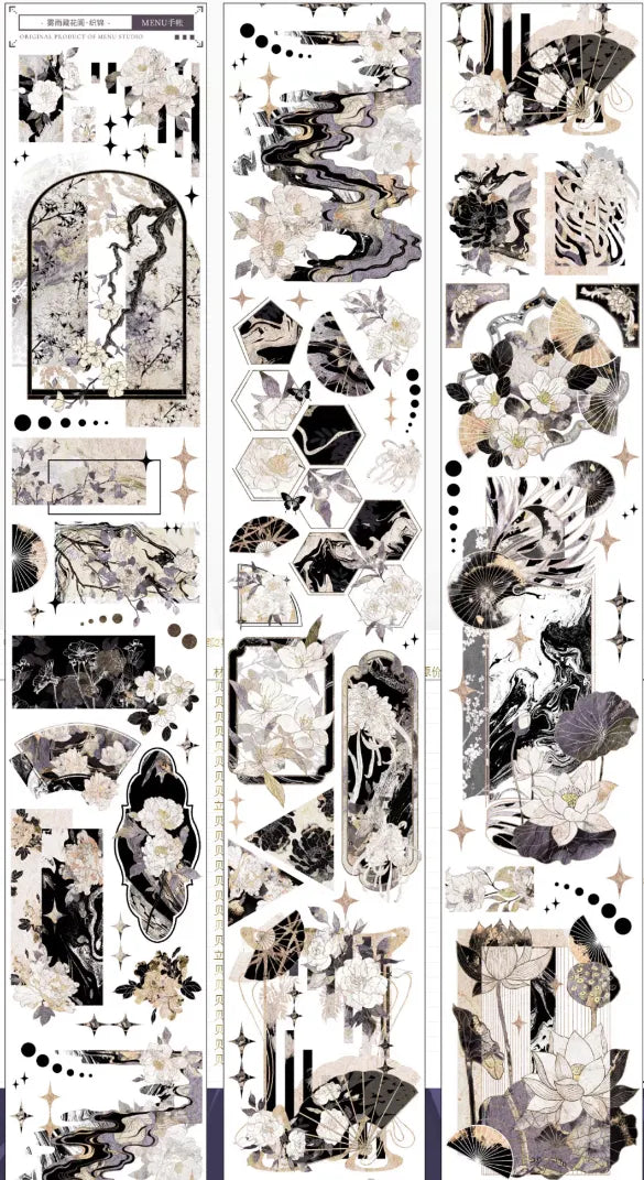 6477-MENU Studio-6.5x100cm Shell Luster PET Tape