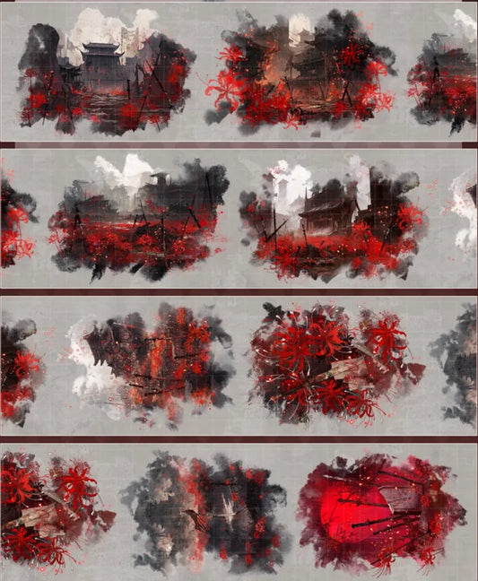 6480-FUGUI LEE Studio-8x88cm Shell Luster PET Tape