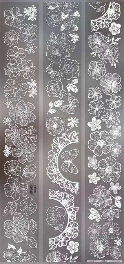 6498-TimeGrid Studio-6.5x125cm Shell Luster PET Tape