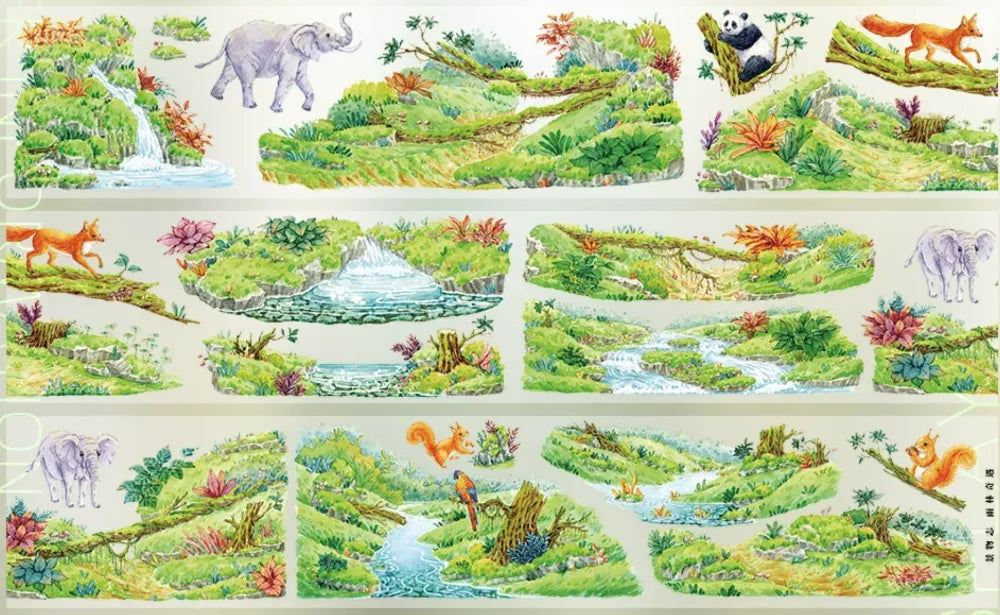 6544-JINGWUZHI Studio-7x100cm Glossy PET Tape