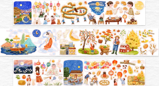 6555-WT Studio-6.5x100cm Pre Cut Gloss PET Tape