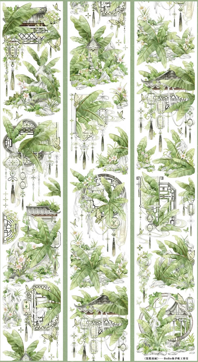 6564-BOBO FISH Studio-7x100cm Precut Shell Luster PET Tape