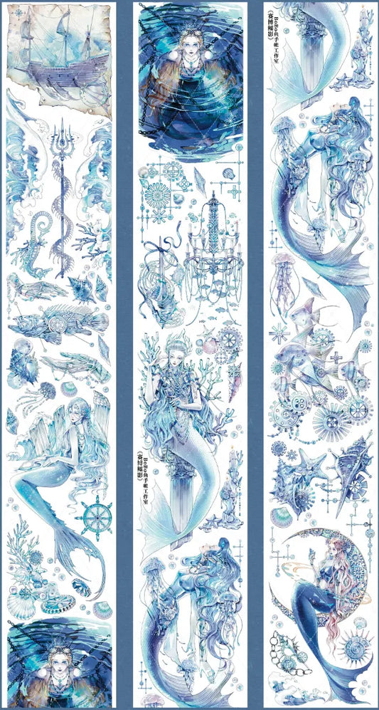 6566-BOBO FISH Studio-6.5x100cm Shell Luster PET Tape