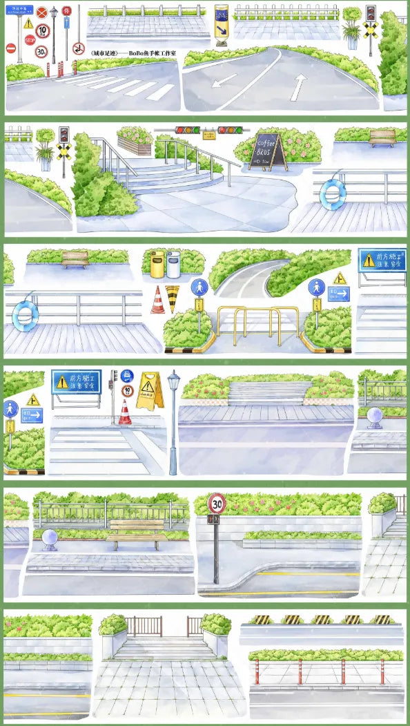 6575-BOBO FISH Studio-6x100cm Glossy PET Tape