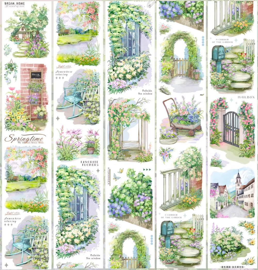 6583-Zi Yuan Su Studio-6.5x125cm Precut Glossy PET Tape