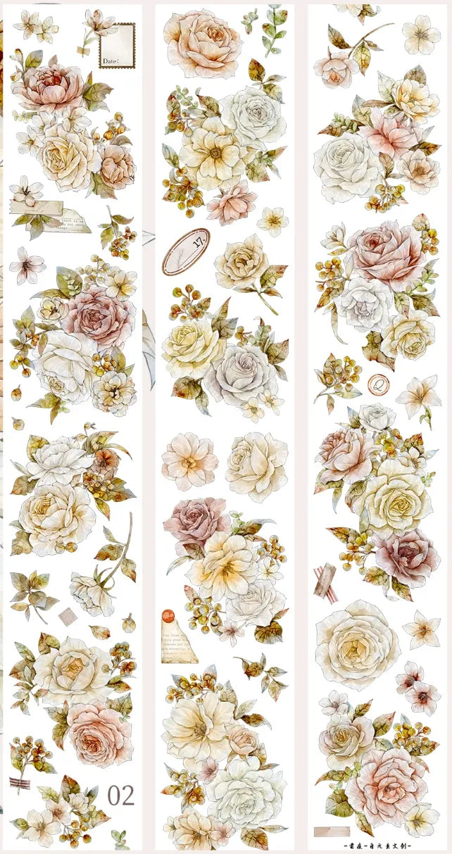 6585-Zi Yuan Su Studio-5.5x100cm Precut Glossy PET Tape