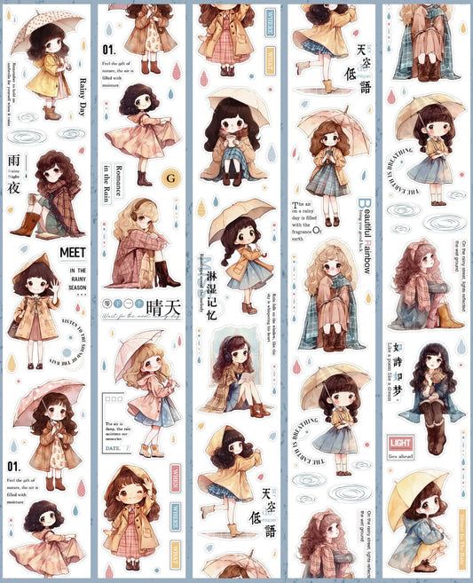 6599-Simple Studio-6x150cm Pre Cut Gloss PET Tape