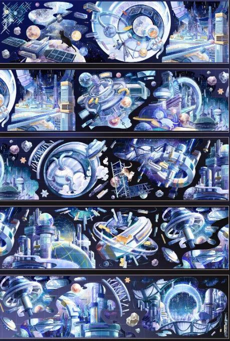 6615-JUST Studio-7x100cm Shell Luster PET Tape