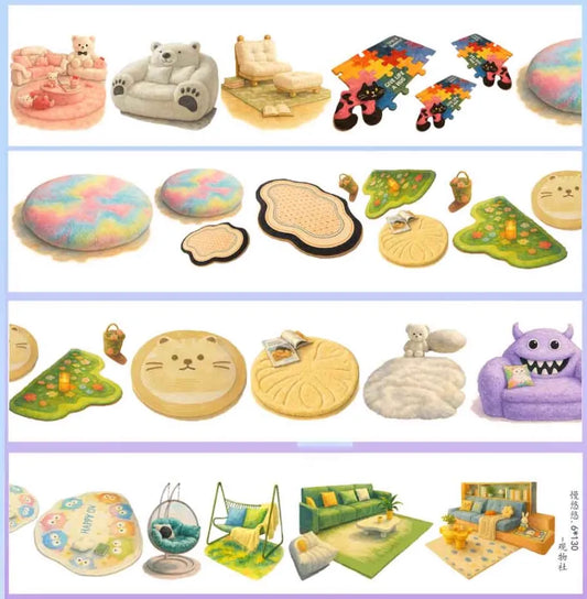 6621-GUANWU SOCIETY Studio-6x130cm Glossy PET Tape