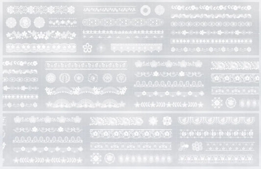 6662-Hoshi Studio-4.5x50cm Pre Cut Matte PET Tape