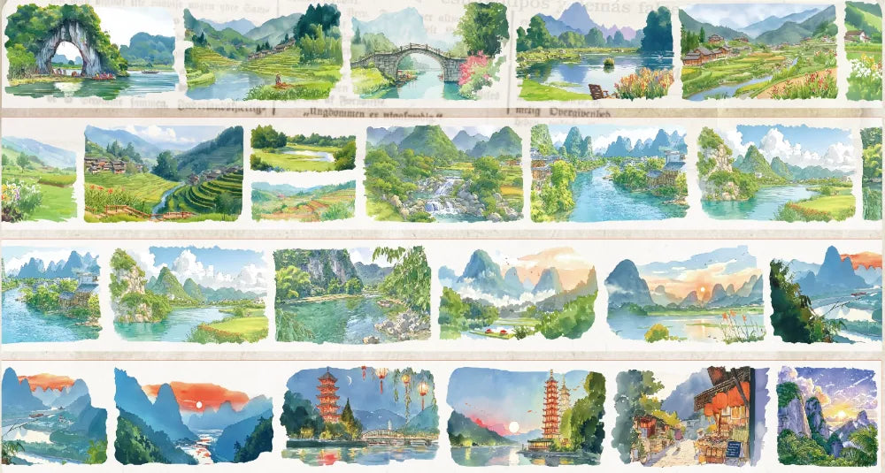 6677-BUER Studio-6x200cm Pre Cut Gloss PET Tape