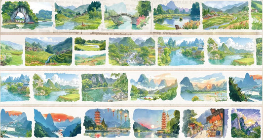 6677-BUER Studio-6x200cm Pre Cut Gloss PET Tape