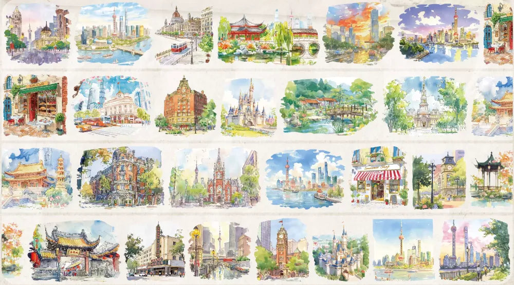 6678-BUER Studio-6x200cm Pre Cut Gloss PET Tape