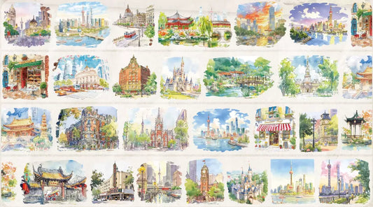 6678-BUER Studio-6x200cm Pre Cut Gloss PET Tape