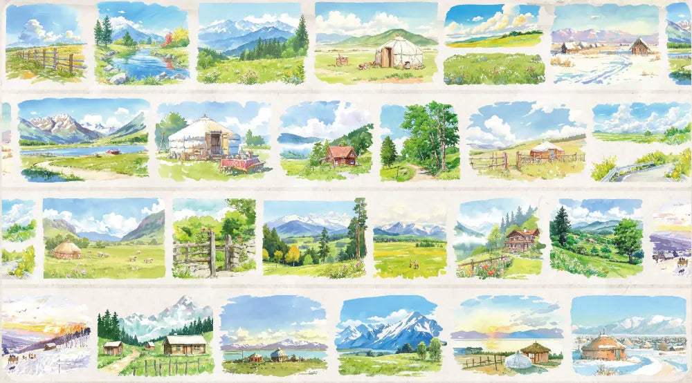 6679-BUER Studio-6x200cm Pre Cut Gloss PET Tape