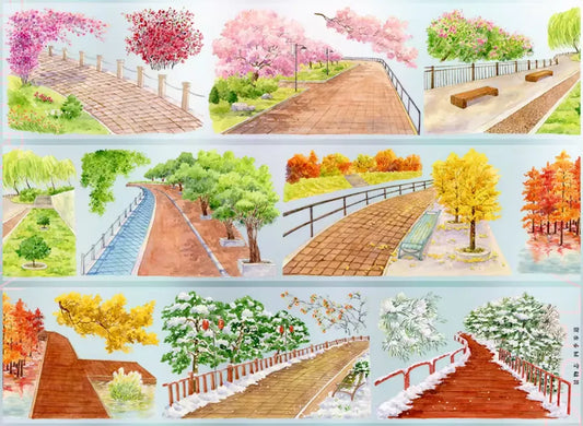 6683-JINGWUZHI Studio-8x100cm Glossy PET Tape