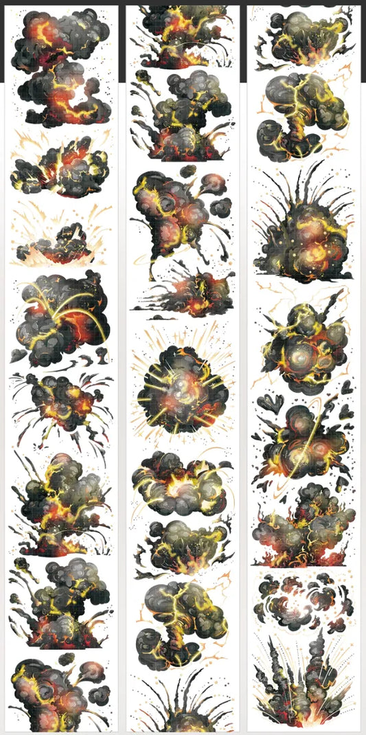 6689-StudioVI Studio-6.5x100cm Shell Luster PET Tape