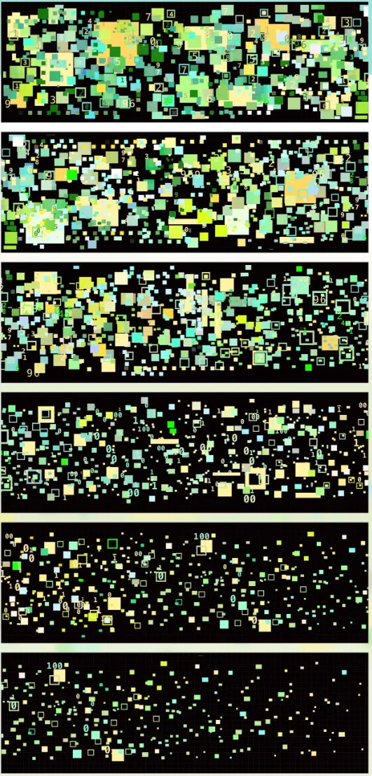 6690-StudioVI Studio-6.5x100cm Shell Luster PET Tape