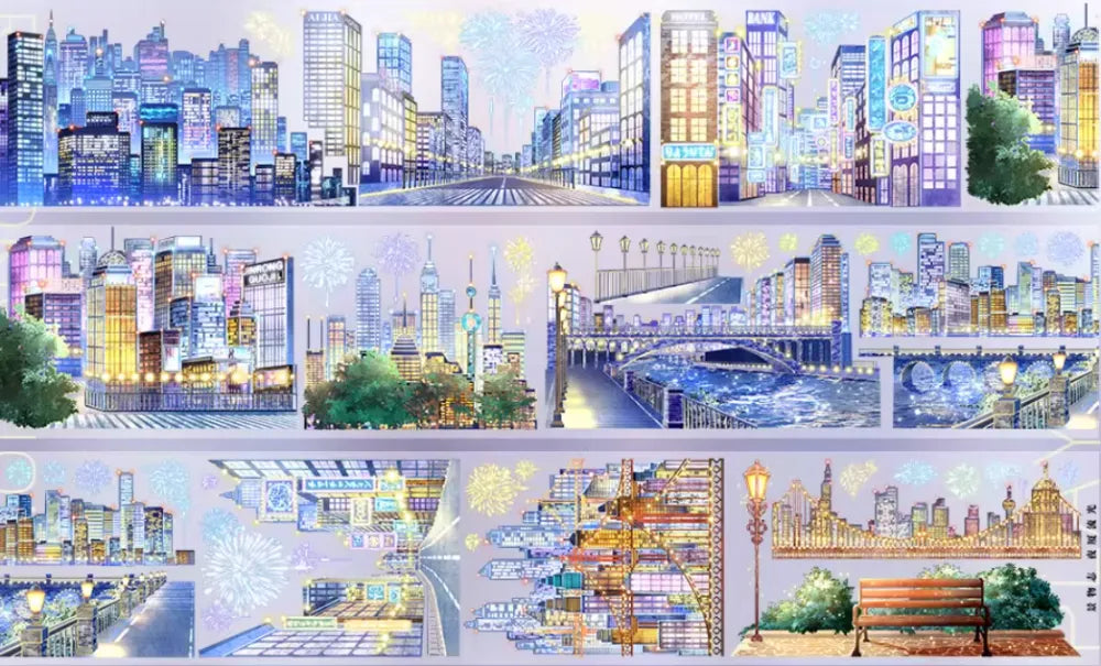 6698-JINGWUZHI Studio-Glossy PET Tape