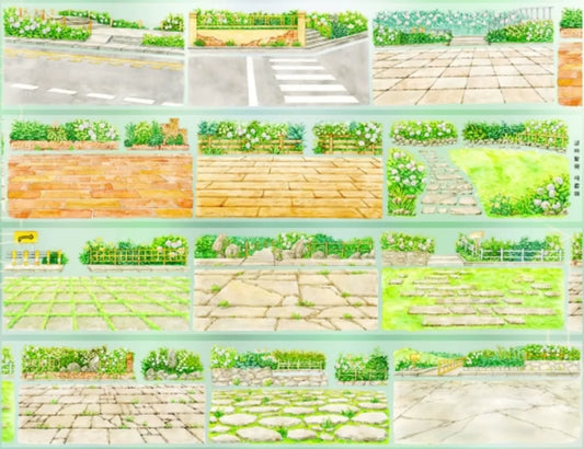 6714-JINGWUZHI Studio-6x127cm Glossy PET Tape