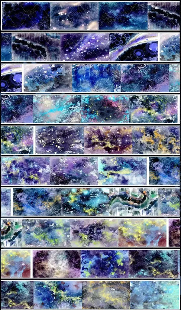 6728-DAO GE Studio-10x500cm Fireworks Film PET Tape