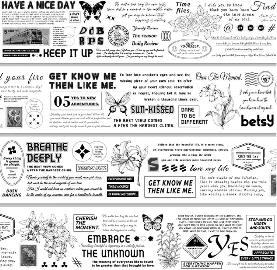 6778-6x100cm Glossy PET Tape