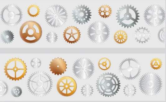 6805-Retro Story Studio-5x200cm Iridescent PET Tape