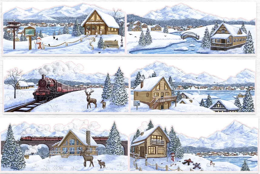 6814-WT Studio-7.1x100cm Pre Cut Gloss PET Tape