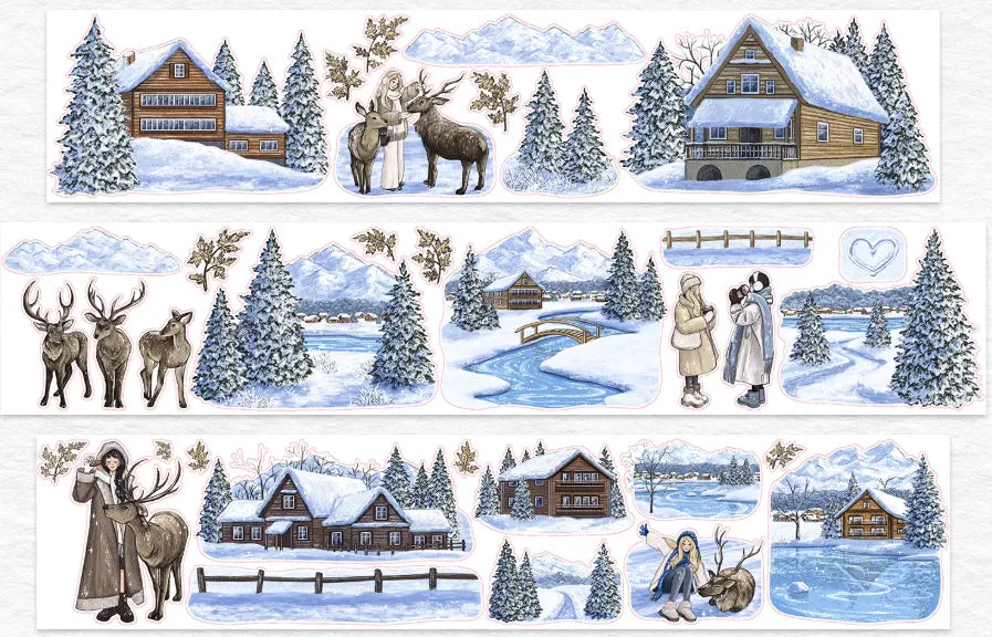 6815-WT Studio-7.1x100cm Pre Cut Gloss PET Tape