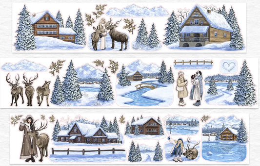 6815-WT Studio-7.1x100cm Pre Cut Gloss PET Tape