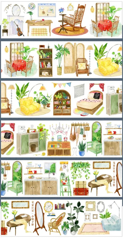 6825-XIAOYINYUYE Studio-7x100cm Shell Luster PET Tape