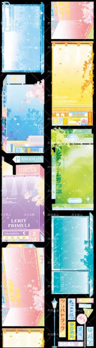 6828-Fairytale Fairyland Studio-7x100cm Shell Luster PET Tape