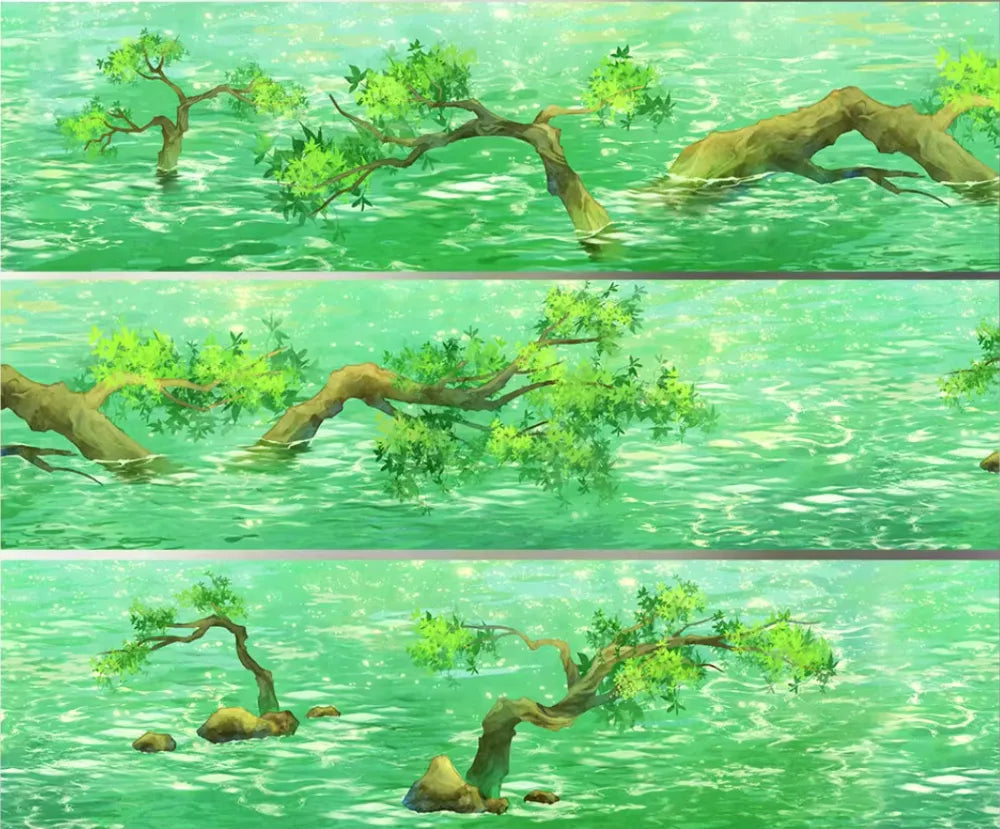 6864-JIANG YUE LING Studio-5.5x52cm Glossy PET Tape