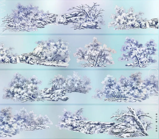 6865-JINGWUZHI Studio-6.5x112cm Glossy PET Tape