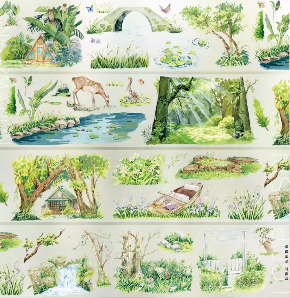 6867-JINGWUZHI Studio-7x100cm Glossy PET Tape