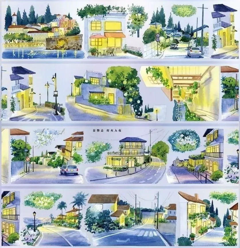 6890-JINGWUZHI Studio-7x100cm Glossy PET Tape