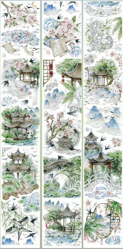 6900-SAMA Studio-6.5x110cm Precut Shell Luster PET Tape