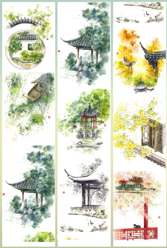 6903-SAMA Studio-8x86cm Precut Shell Luster PET Tape