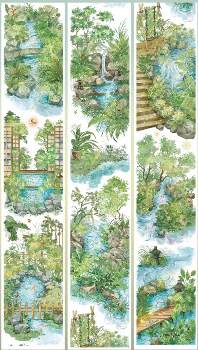 6904-SAMA Studio-6.5x100cm Precut Shell Luster PET Tape