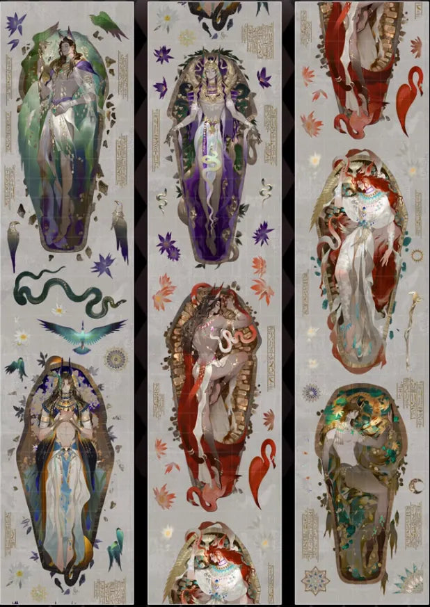 6942-FUGUI LEE Studio-8x92cm Shell Luster PET Tape