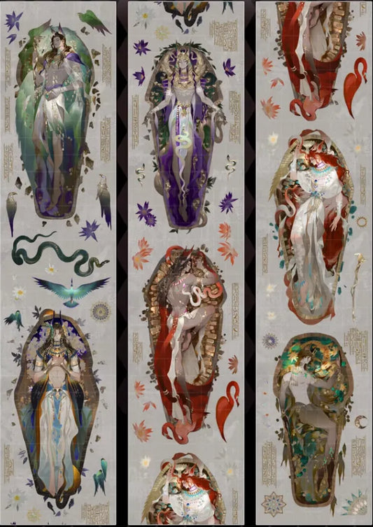 6942-FUGUI LEE Studio-8x92cm Shell Luster PET Tape