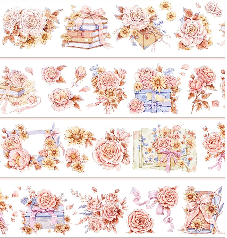 6958-6x100cm Shell Luster PET Tape