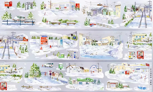 6974-JINGWUZHI Studio-7x100cm Glossy PET Tape