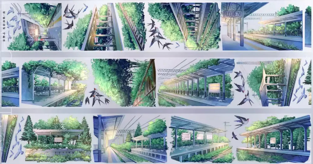 6991-JINGWUZHI Studio-7x120cm Glossy PET Tape